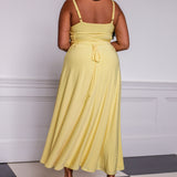 Lulah Drape Maxi Dress