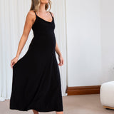 Lulah Drape Maxi Dress