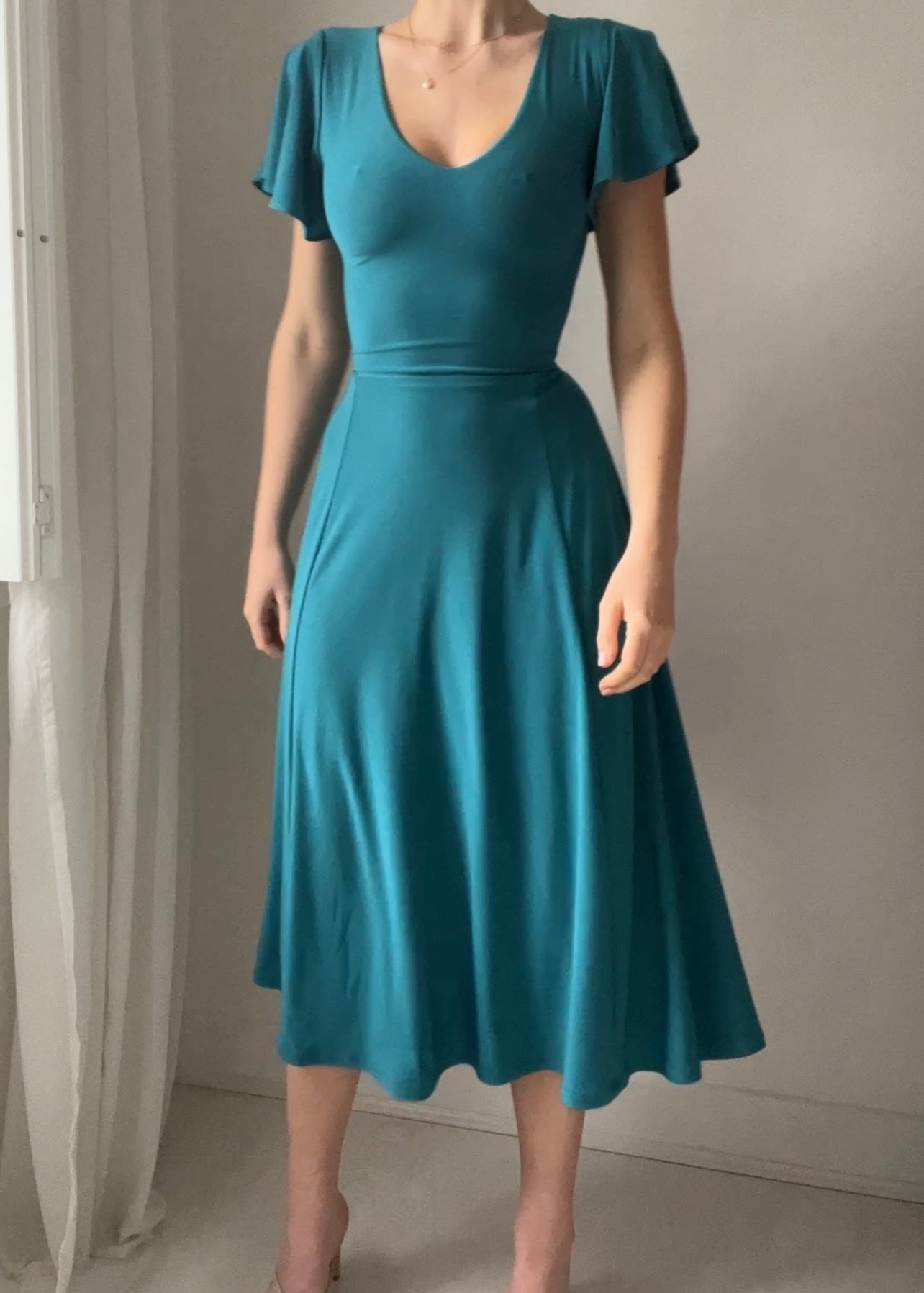 Ava Reversible Midi Dress