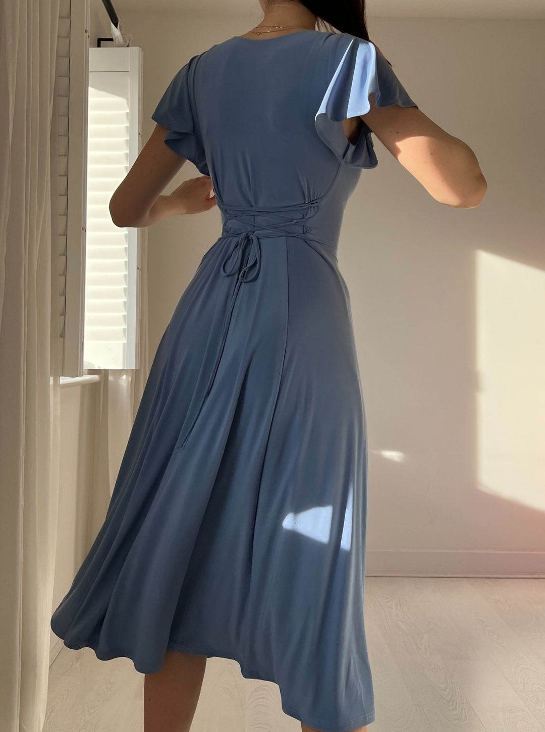 Ava Reversible Midi Dress – AYM