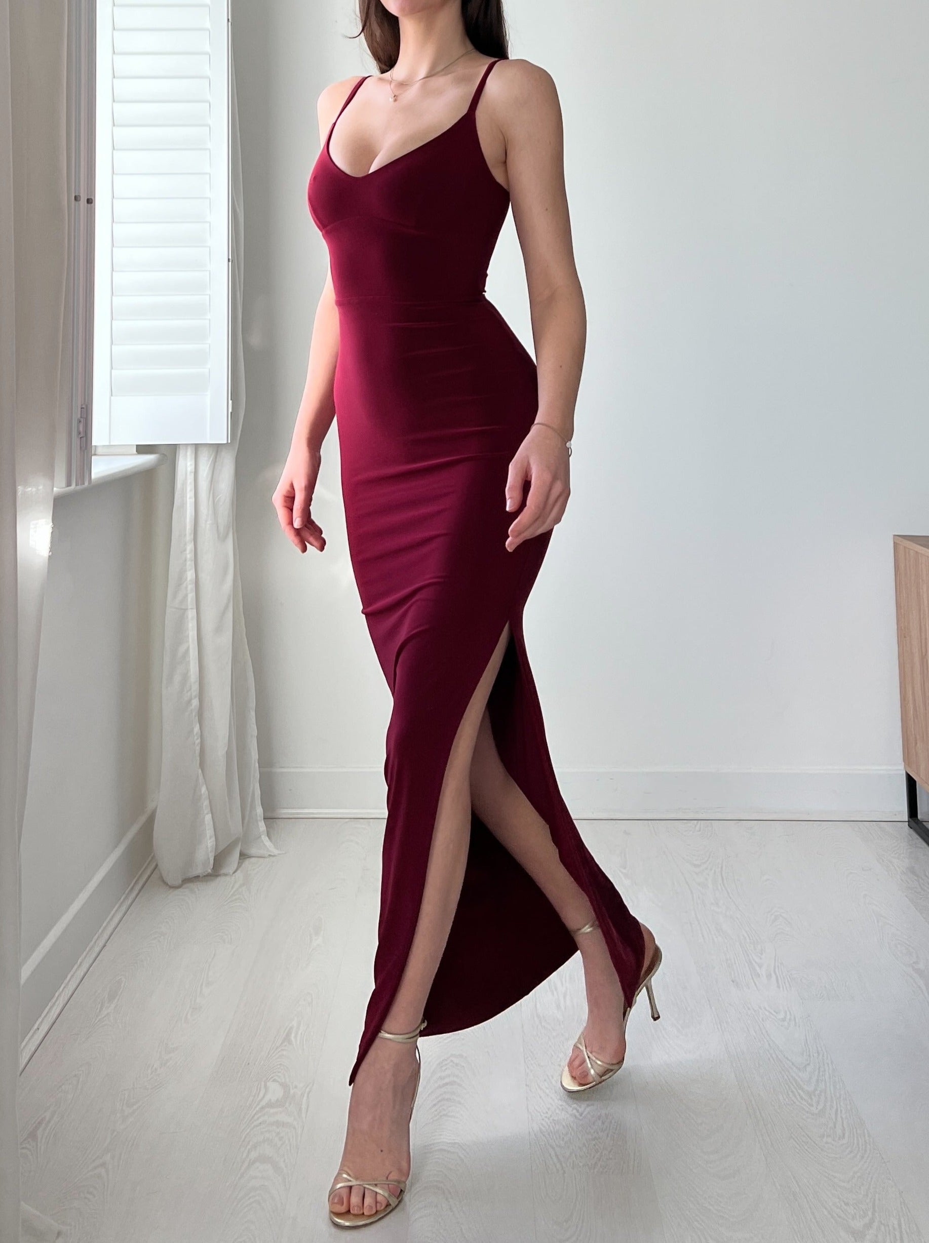 AYM - Our 'Kew' Dress is an elegant and sexy bodycon design that has been  created to make you feel incredible. It's made to order using our signature  double layered fabric for
